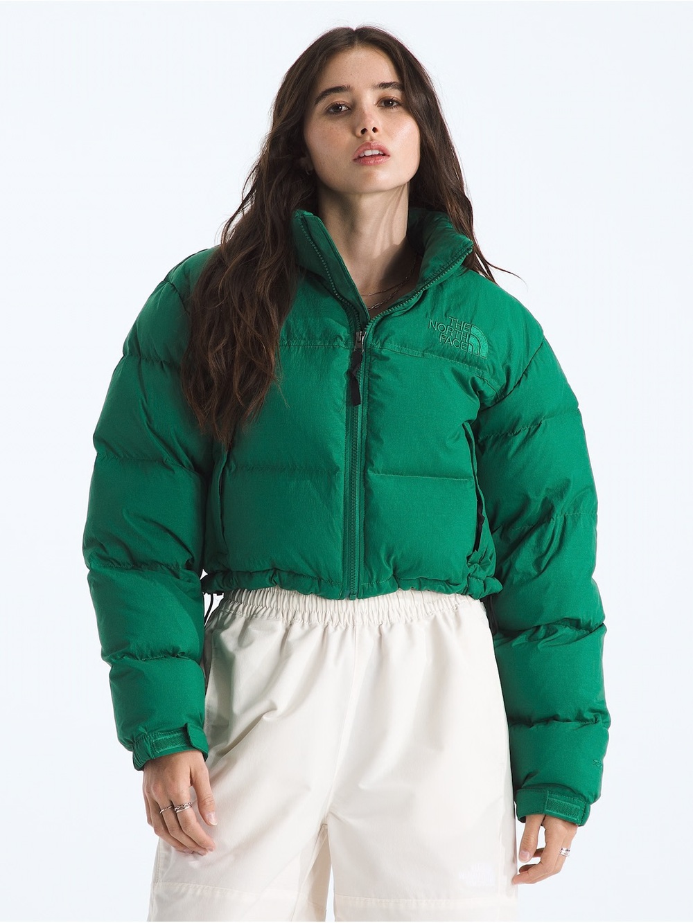 NWT The North Face Evergreen Nuptse Short DTM Jacket- Women's Size Large